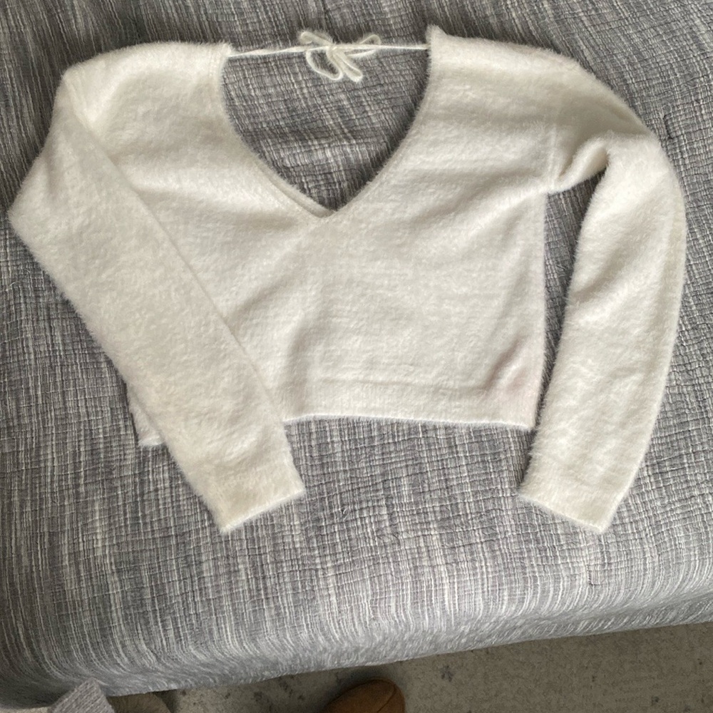 Cozy White Women's Sweater